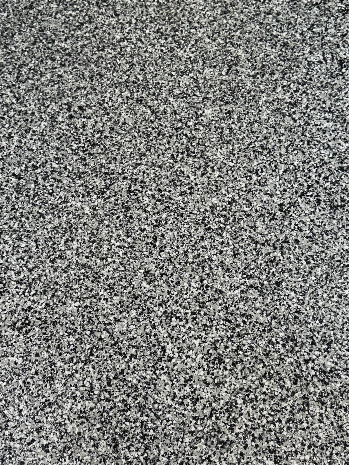 Grey epoxy flake floor